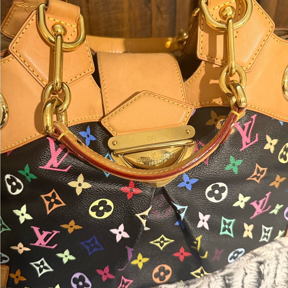 ‼️SOLD ELSEWHERE‼️♥️💙 Louis Vuitton X Takashi Murakami Noir Ursula - Picture 2 of 16